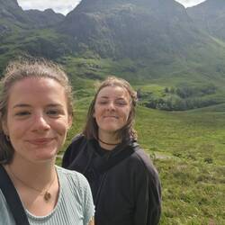 Glencoe Tal vor den Three Sisters