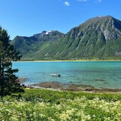 Blick von unserer Hütte