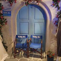 From the set of Mama Mia! The Movie.