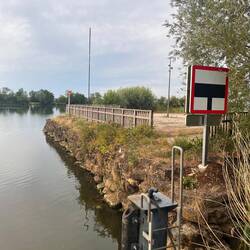 Blick von unserem Liegeplatz heute auf die Mosel...