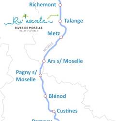 Moselschleusen in Frankreich