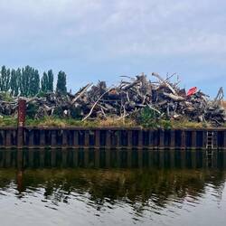 Treibgut-Sammelstelle