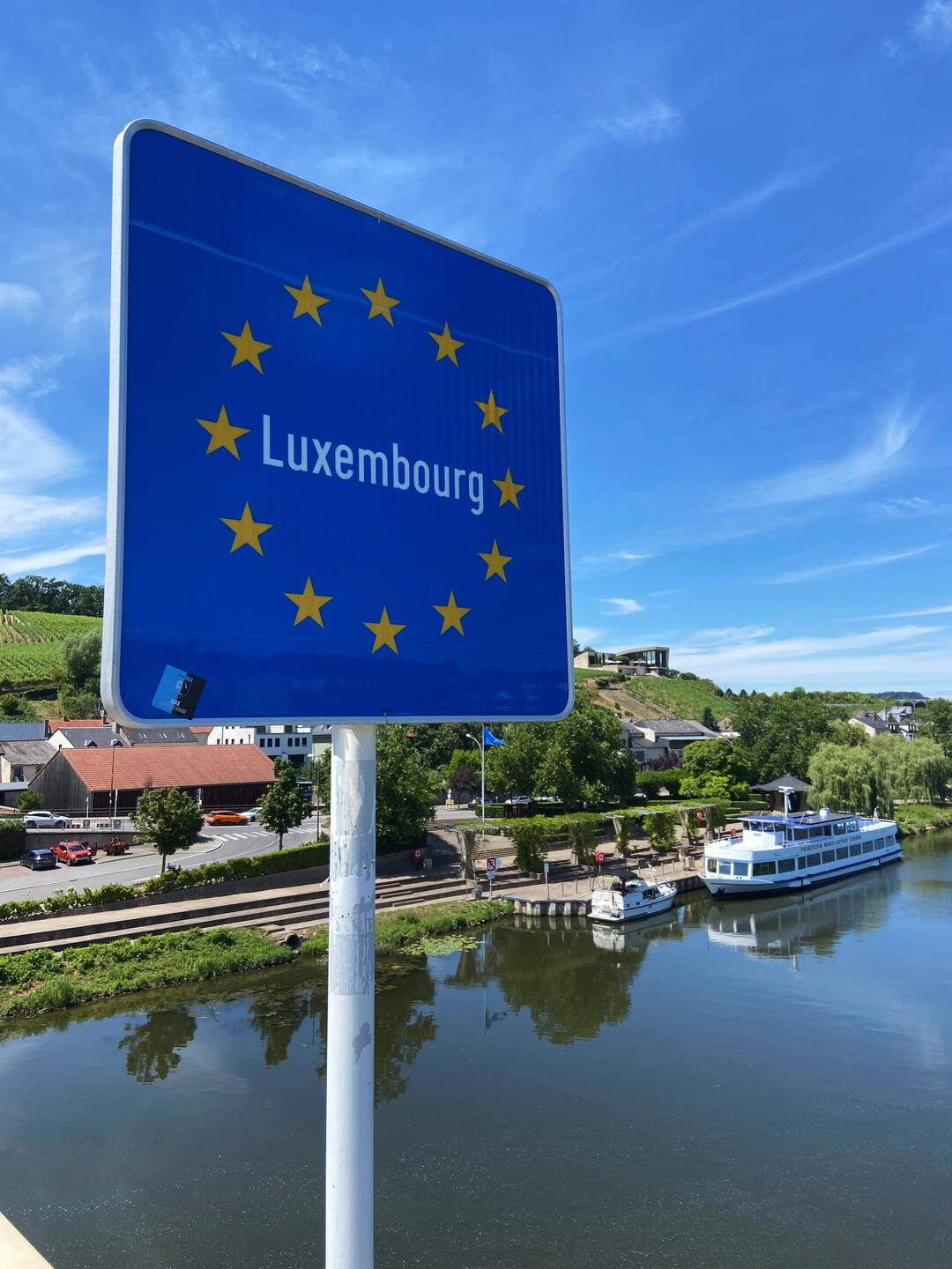 Dreiländereck bei Schengen