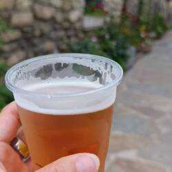 Ziemlich lecker so ein spanisches Cerveza 🍺