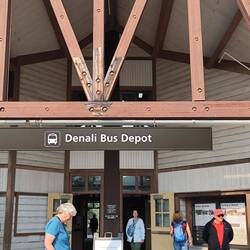 Warten auf die Abfahrt