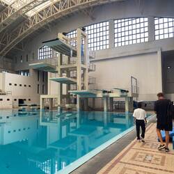 Assumption University's Aquatics Center.