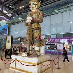 Suvarnabhumi Airport.