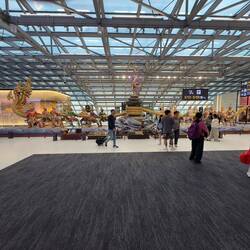 Suvarnabhumi Airport.