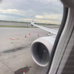 View from my seat on MH783.