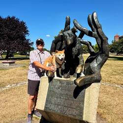 Mica fand den Fototermin doof!