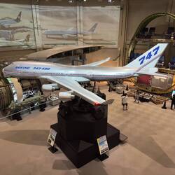 The Boeing 747 certainly seemed to be a centerpiece at the Museum of Aeronautical Sciences.