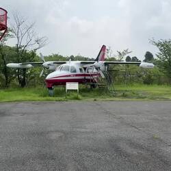 The outdoor display at the Museum of Aeronautical Sciences.