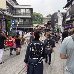 The first yamahoko we saw at Narita Gion.