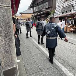The first yamahoko we saw.