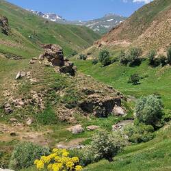 Die Landschaft in diesem Tal ist insgesamt fabelhaft!