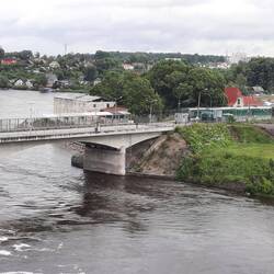 Grenzstation auf russischer Seite
