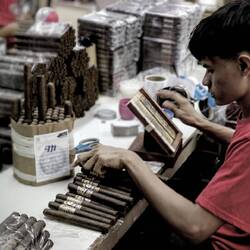 Visit to a cigar factory, Esteli.