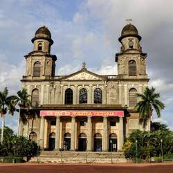 The Old Cathedral (neoclassical style, finished 1935, severly damaged in earthquake 1972).