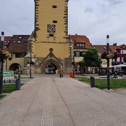 Dann wurde es besser. Durchgang durch das Tübinger Tor