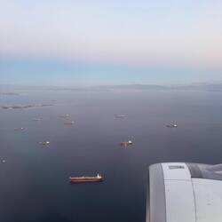 Landeanflug auf Istanbul