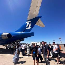 Weiterflug nach Osch - gerade mal 50 Minuten