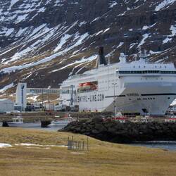 Die Norröna. Unser Schiff für die nächsten drei Tage