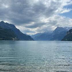 Lake Lucerne - view from Brunnen