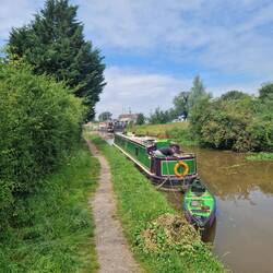 Moored in sight of The Shady