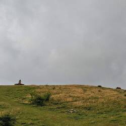 Eindelijk. Na 8km bergop is daar Monte Valore.