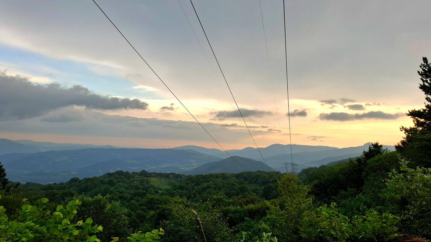 Dramatiek in de vroege ochtendlucht