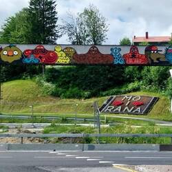 Fahrt durch Mo i Rana