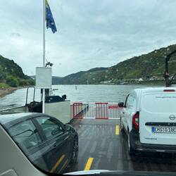 On the cross river ferry