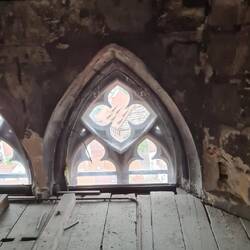 Mit Blick nach draußen