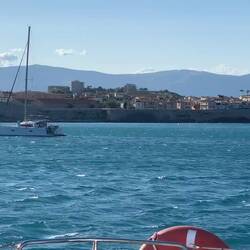 2. Tag im Ausläufer des Mistrals. 6Bft.