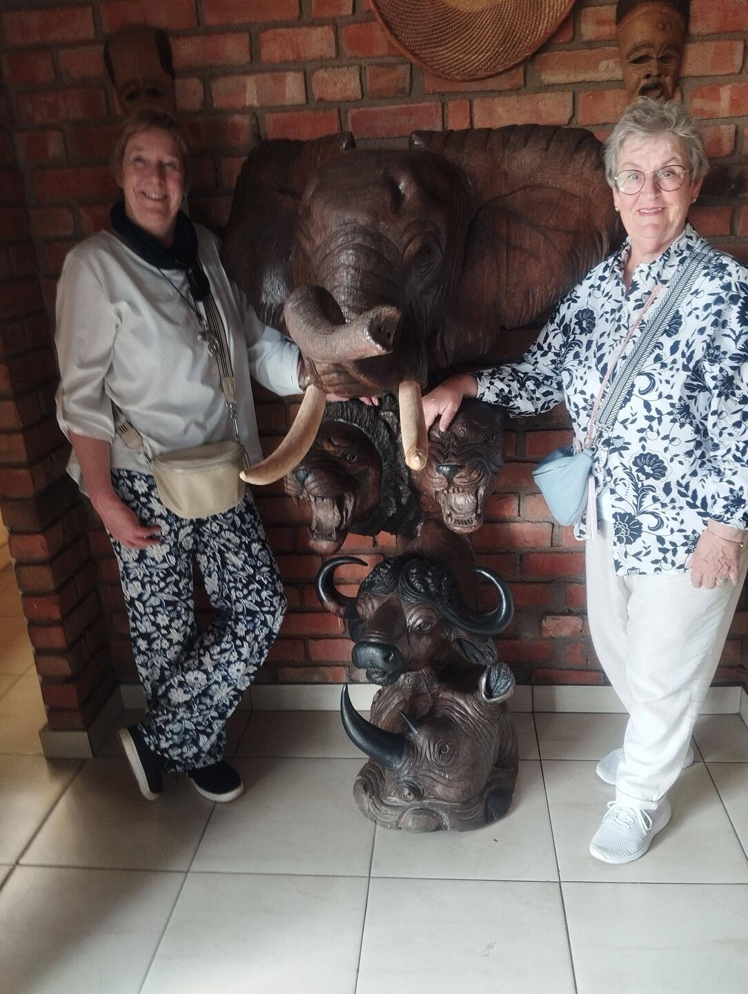 Wir mit den Big Five