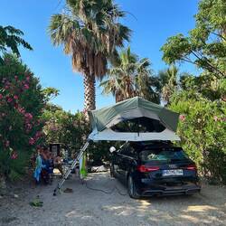 Campingplatz bei Scopello