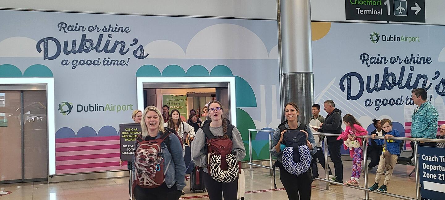 Safely in from Chicago & ready for the Emerald Aisle