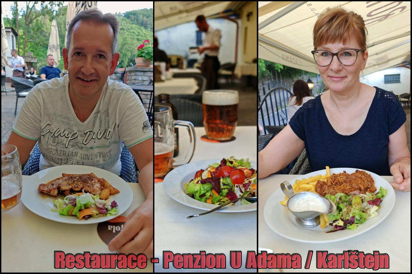 Lecker Abendessen im U Adama