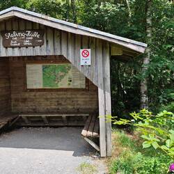Schutzhütte kurz vor "Steling".