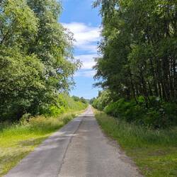 Lange, lange gerade aus .... ca. 5 km🫣
