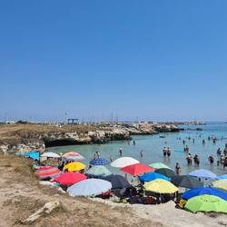 Strand in San Foca