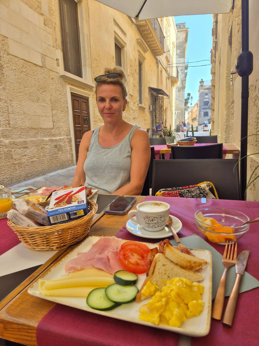 lecker Frühstück in Lecce