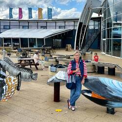 Der dazugehörige faszinierende Wasserkinderspielplatz.