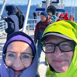 Zwei Exkursionsteinehmet