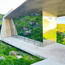 Raststätte- Westseite von Andoya