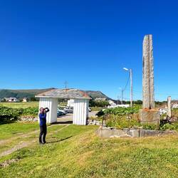 Foto-Shooting an der Kirche