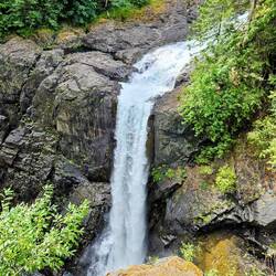 Elk Falls from side trail