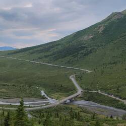 Und schon sind wir oben, Seven wartet unten aufm Parkes