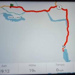 Vom Kelly Lake nach Seward 116 km