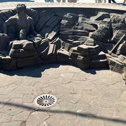 Just a cool sculpture that tells a story